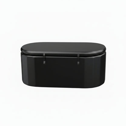 Inflatable Cold Plunge Tub - XL, Black - 150 Gallon Ice Bath - Chiller Compatible – Inflatable